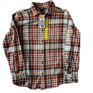 NWT Mens Eddie Bauer Flannel Shirt
